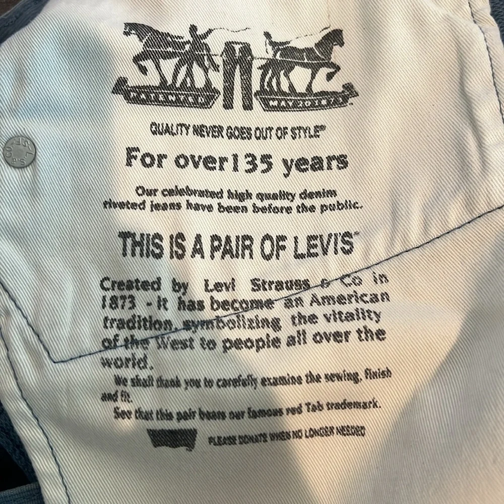 Levi’s Textured Denim Pants